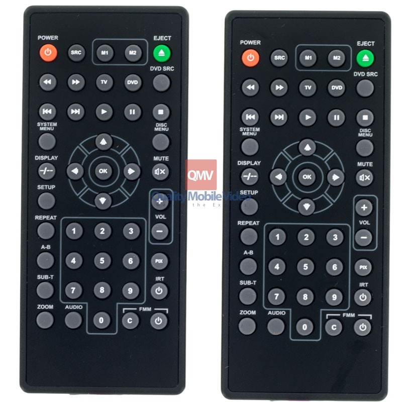 Audiovox Dm7012 7 Inch Dual Screen Single Dvd Headrest